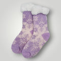 Chaussettes cocooning Etoile des Neiges / Violet T36/41
