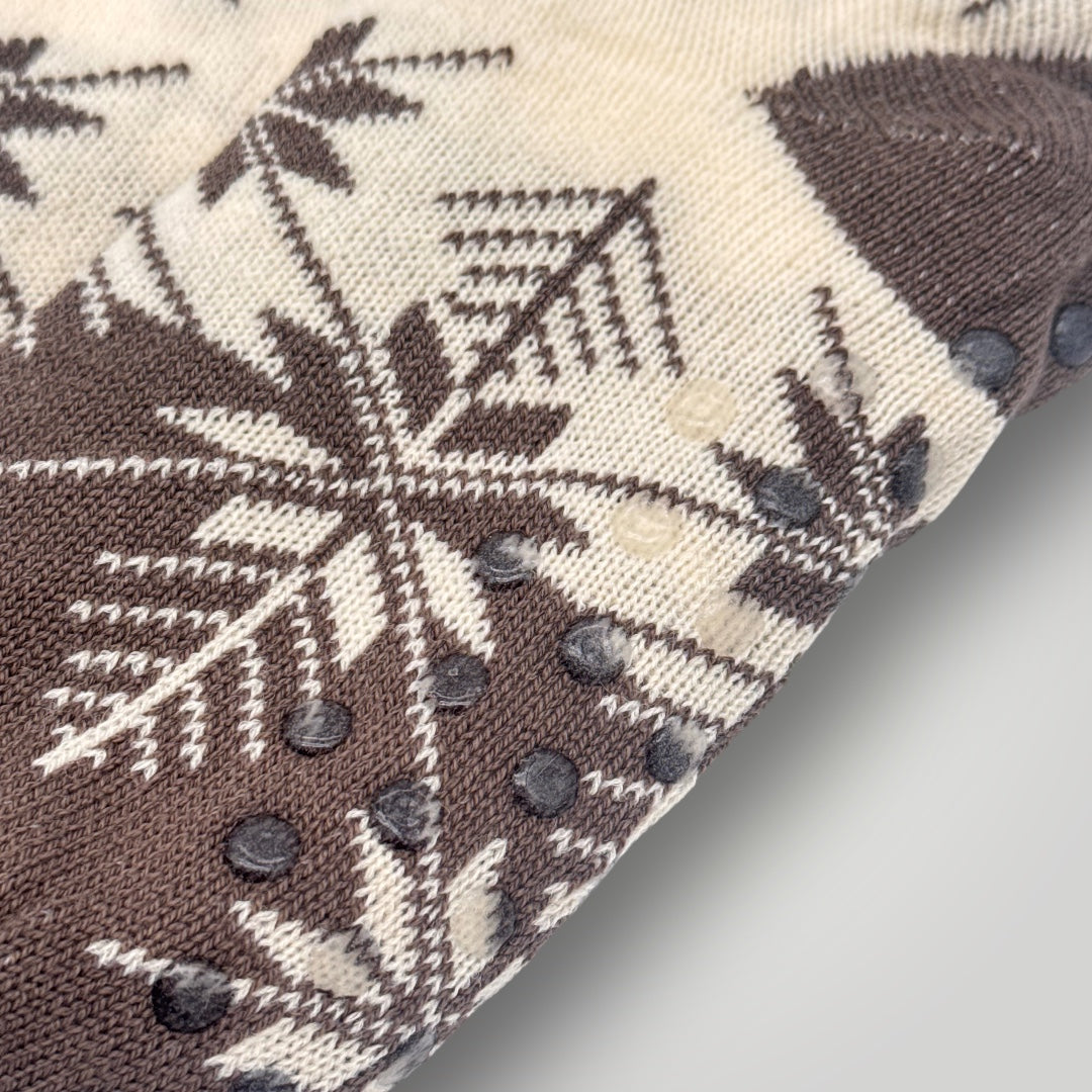 Chaussettes cocooning Étoile des Neiges / Taupe T36/41