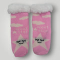 Chaussettes cocooning Etoiles et Nuages / Rose T30/35