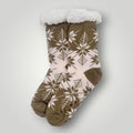Chaussettes cocooning Etoile des Neiges / Kaki T36/41