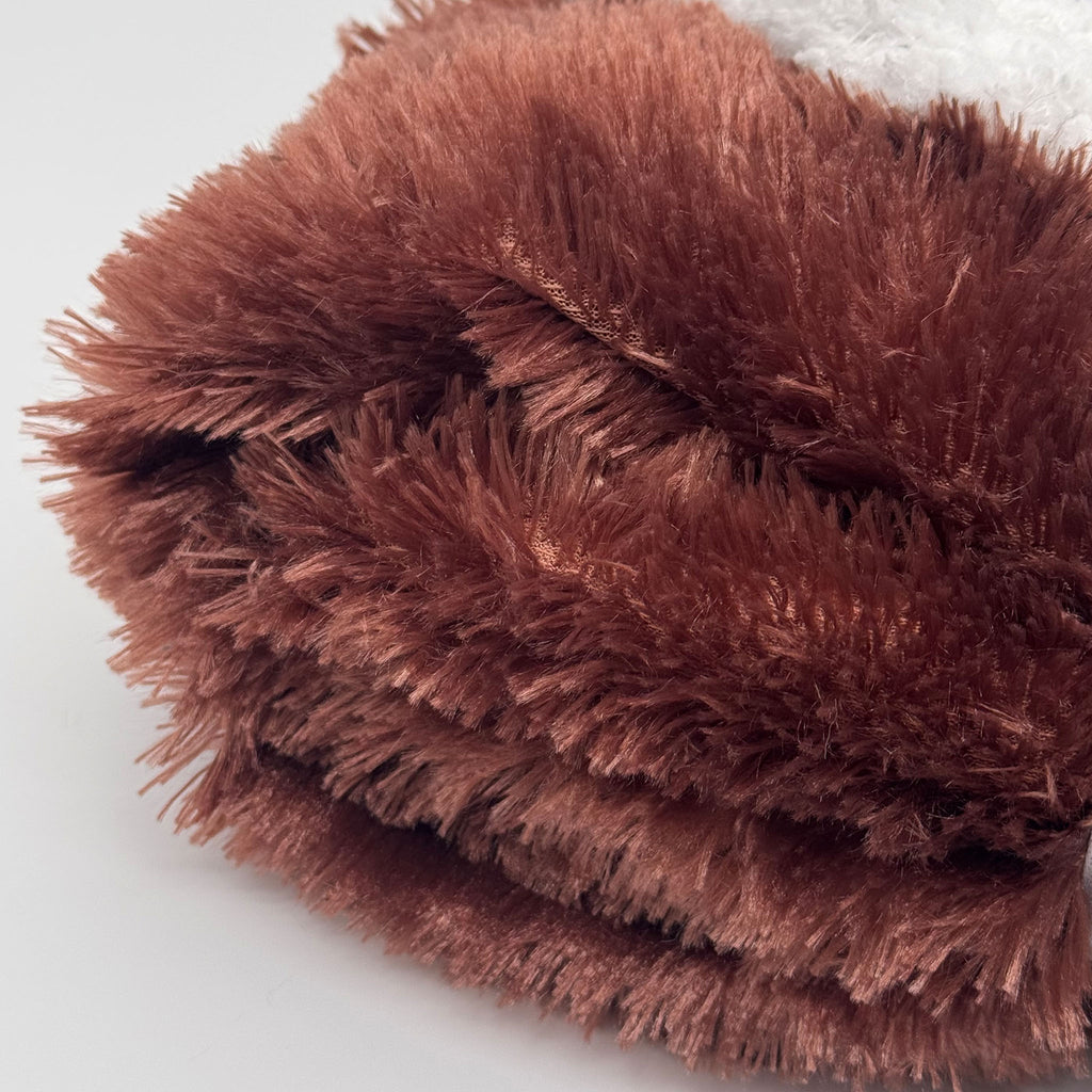 Plaid Sherpa Uni Chocolat