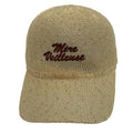 Casquette fantaisie pailletée - Broderie "Mère Veilleuse" - Beige