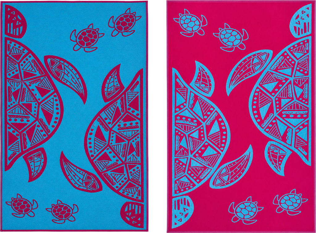 Drap de plage "TURTLE" 140x180 cm